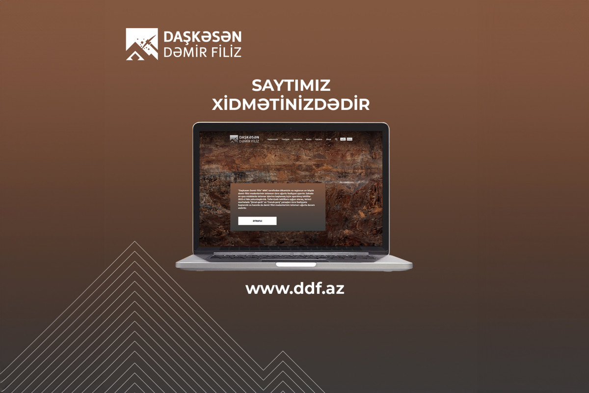"Daşkəsən Dəmir Filiz"nin rəsmi saytı istifadəyə verilib