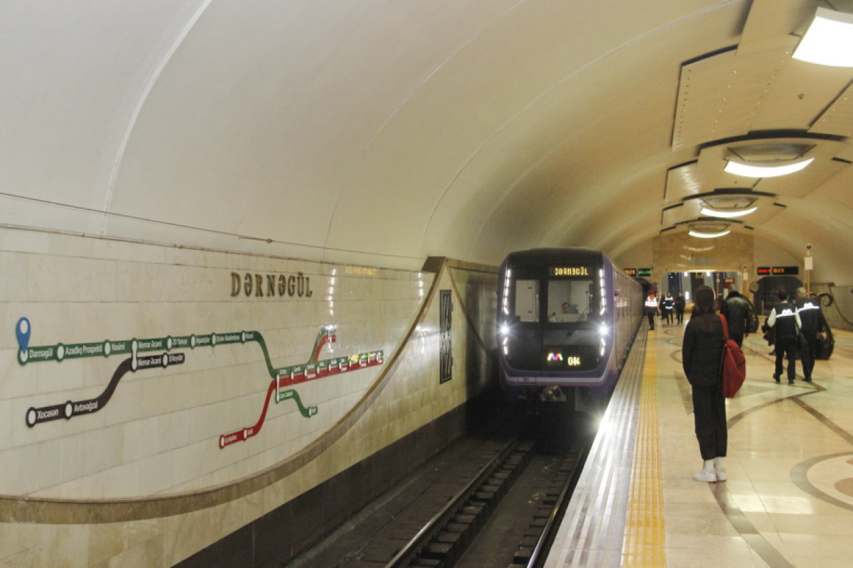 Bakı metrosundan istifadə edənlərin sayı 8%-ə qədər artıb