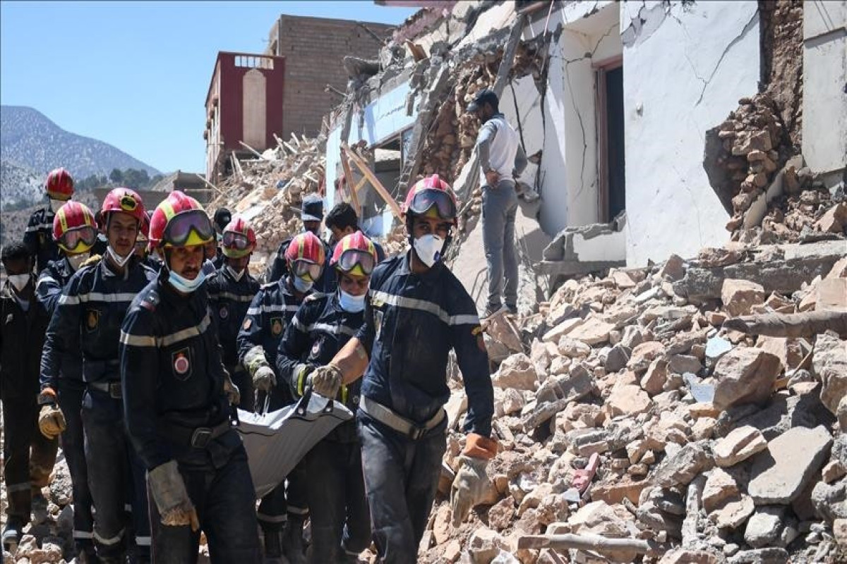 Число жертв землетрясения в Марокко приблизилось к 3000