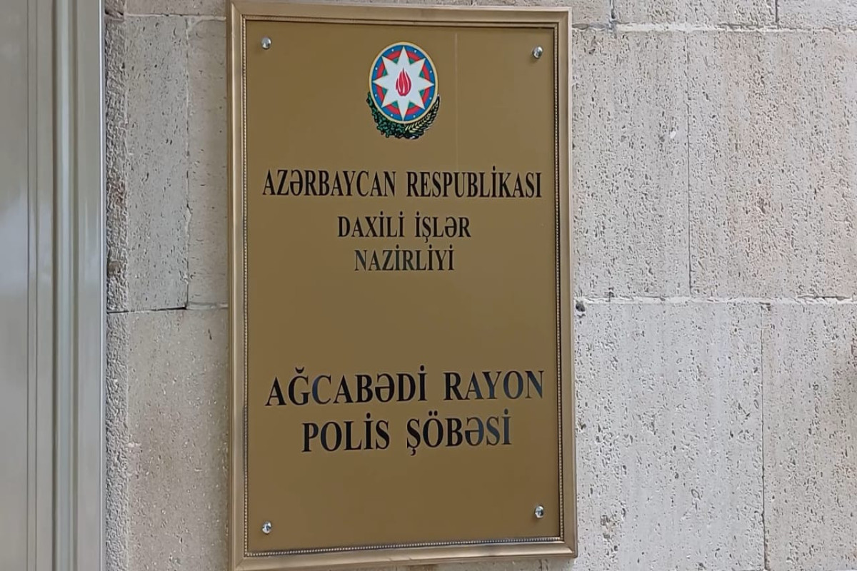 Ağcabədi sakinindən avtomat götürülüb