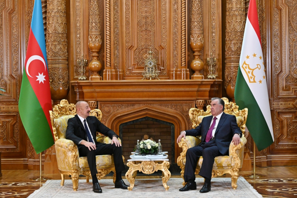 В Душанбе состоялась встреча один на один президентов Азербайджана и Таджикистана-ОБНОВЛЕНО-1 
