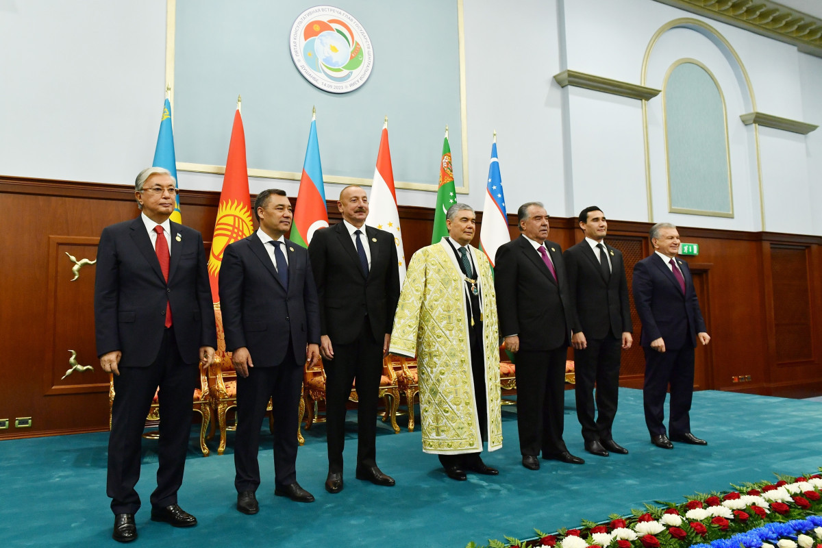 President of Azerbaijan attended awarding ceremony of Gurbanguly Berdimuhamedov in Dushanbe