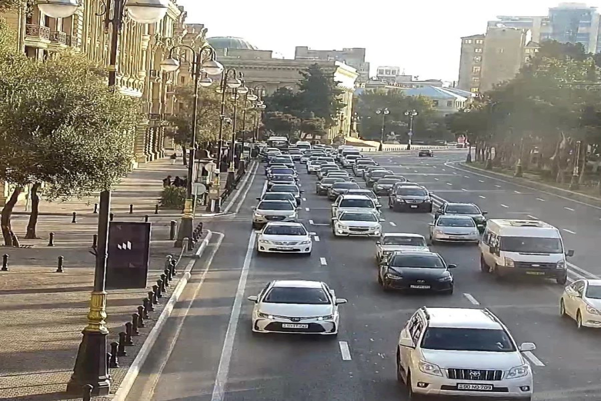Bakıda sıxlıq olan yollar açıqlanıb - SİYAHI  - YENİLƏNİB 