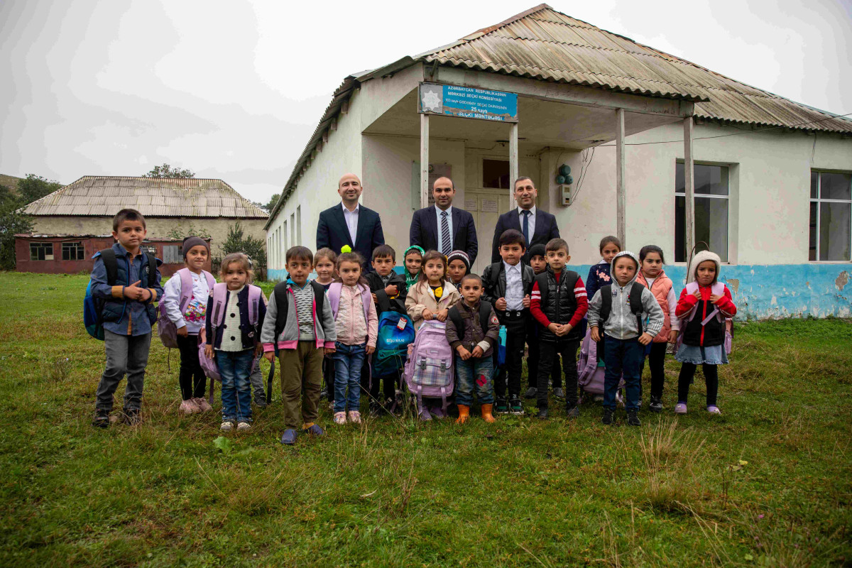“Daşlı bulaq” kənd məktəblilərini sevindirib - FOTO 