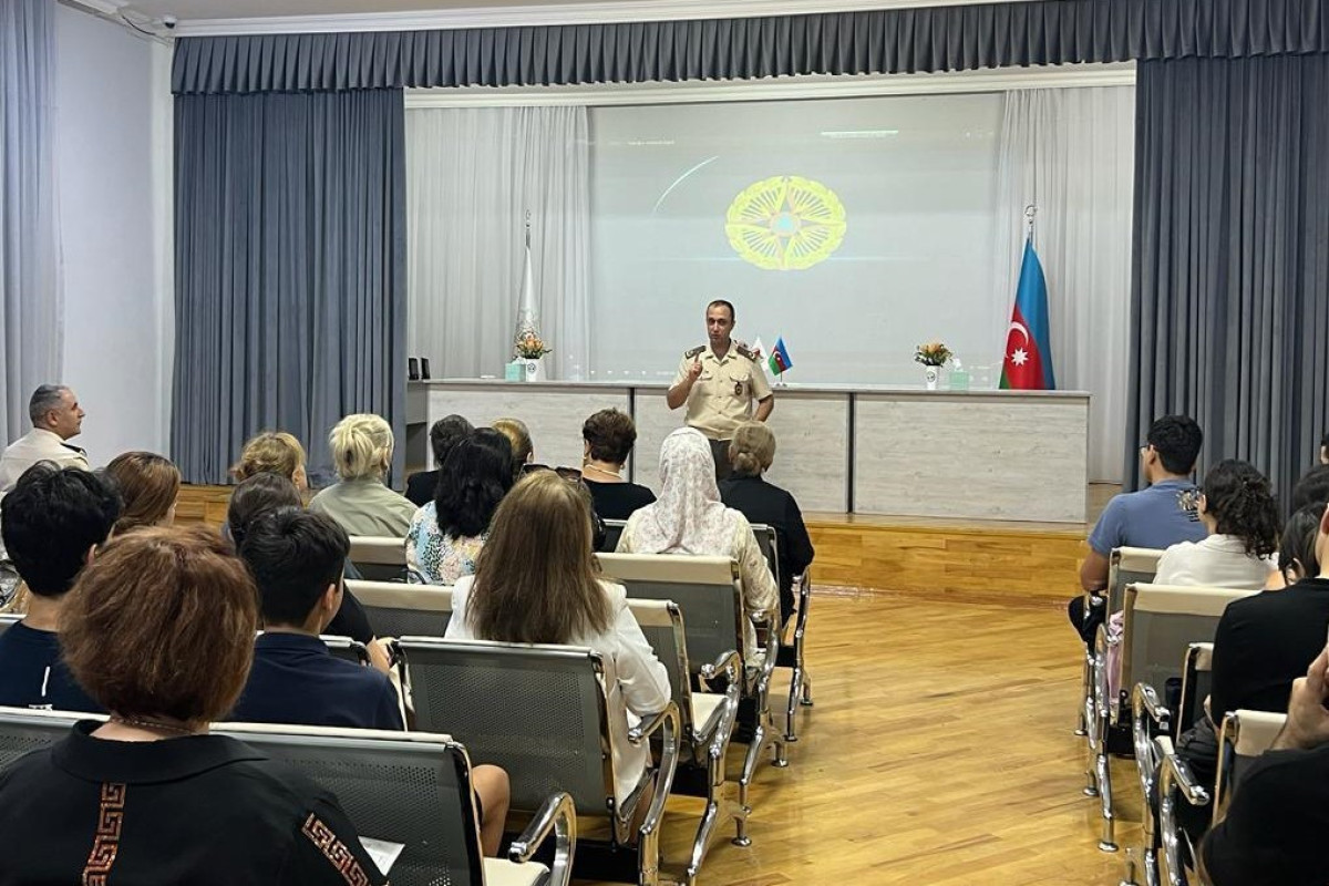 Fövqəladə hallarla bağlı maarifləndirmə tədbirləri keçirilib