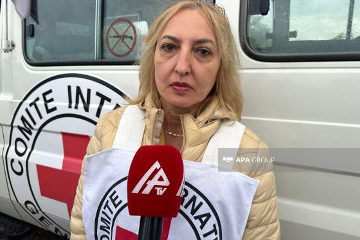 Ilaha Huseynova, an official of the public relations department of the ICRC