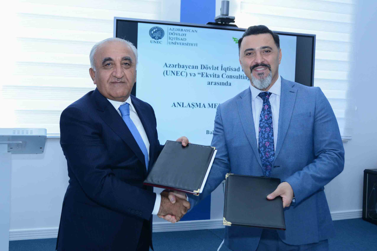 UNEC ilə Ekvita Consulting arasında əməkdaşlıq memorandumu imzalanıb