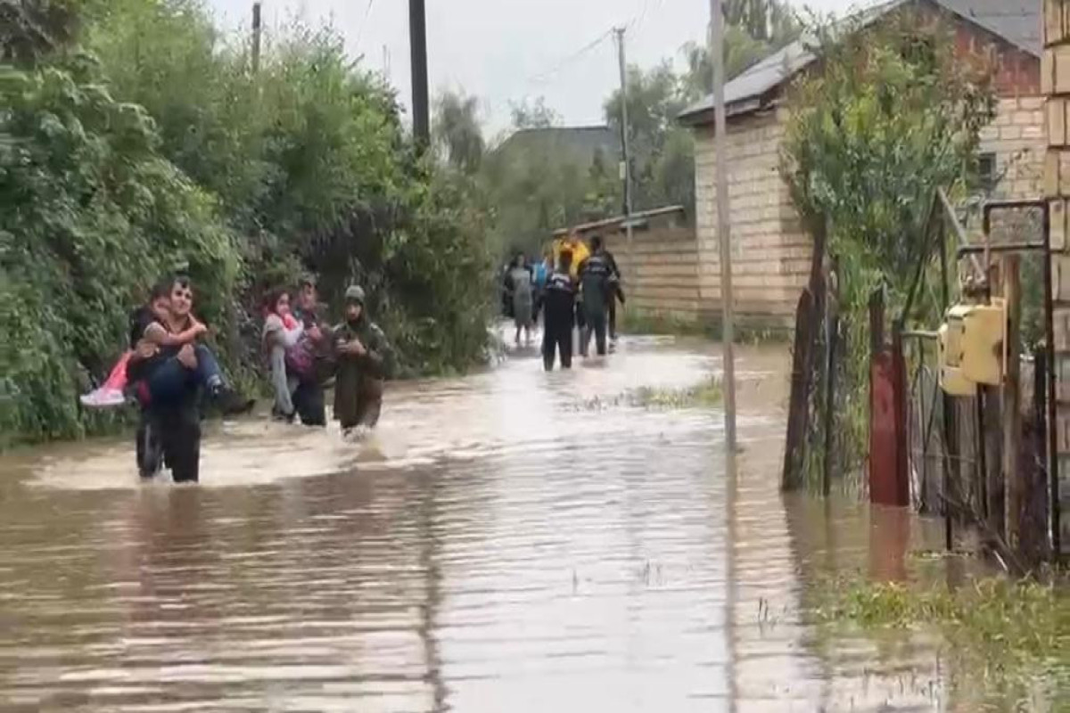 МИД: В Астаре и Лянкяране продолжаются мероприятия на затопленных территориях – ВИДЕО 