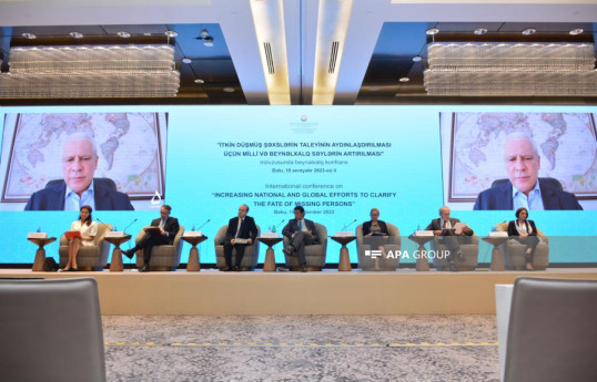 İtkin düşmüş şəxslərlə bağlı beynəlxalq konfransda bəyanat qəbul edilib