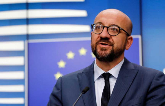 the President of the European Council Charles Michel
