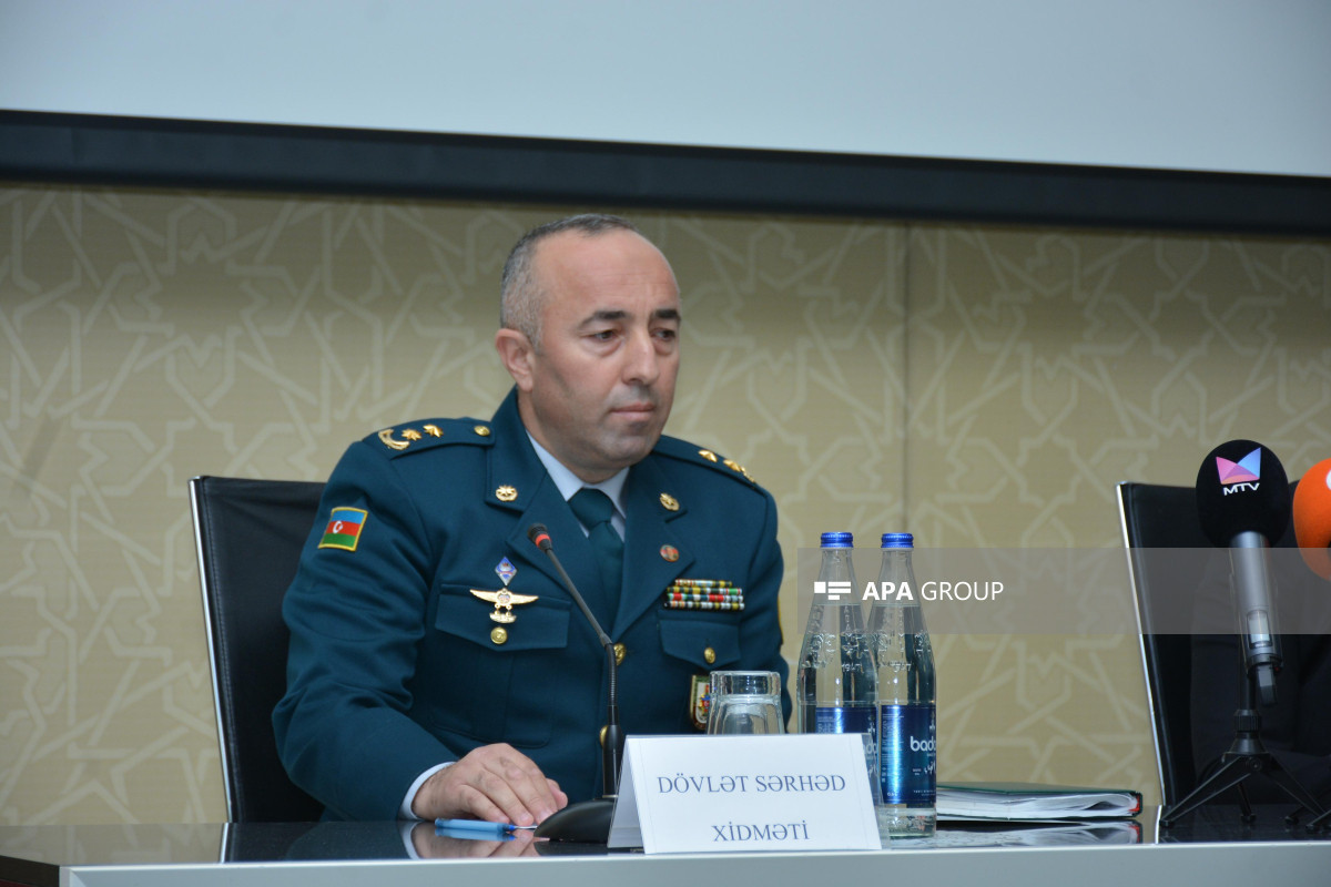 Avtandil Abbasov, Chief of the press center of the State Border Service of Azerbaijan