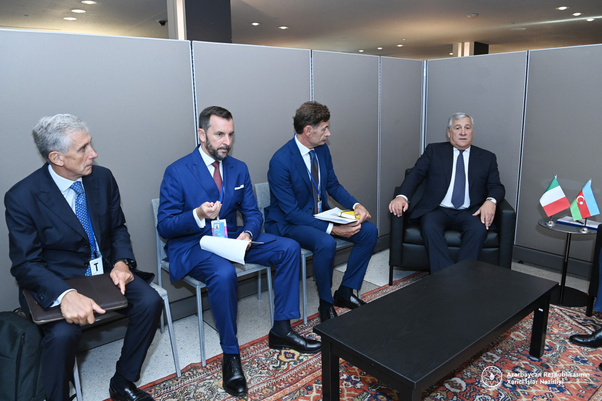 Azerbaijani Foreign Minister meets with his Italian counterpart