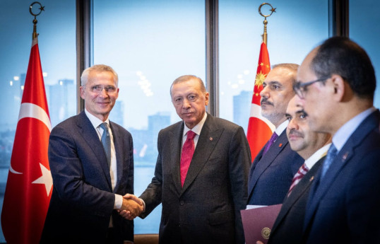 Stoltenberq və Ərdoğan Nyu-Yorkda görüşüb