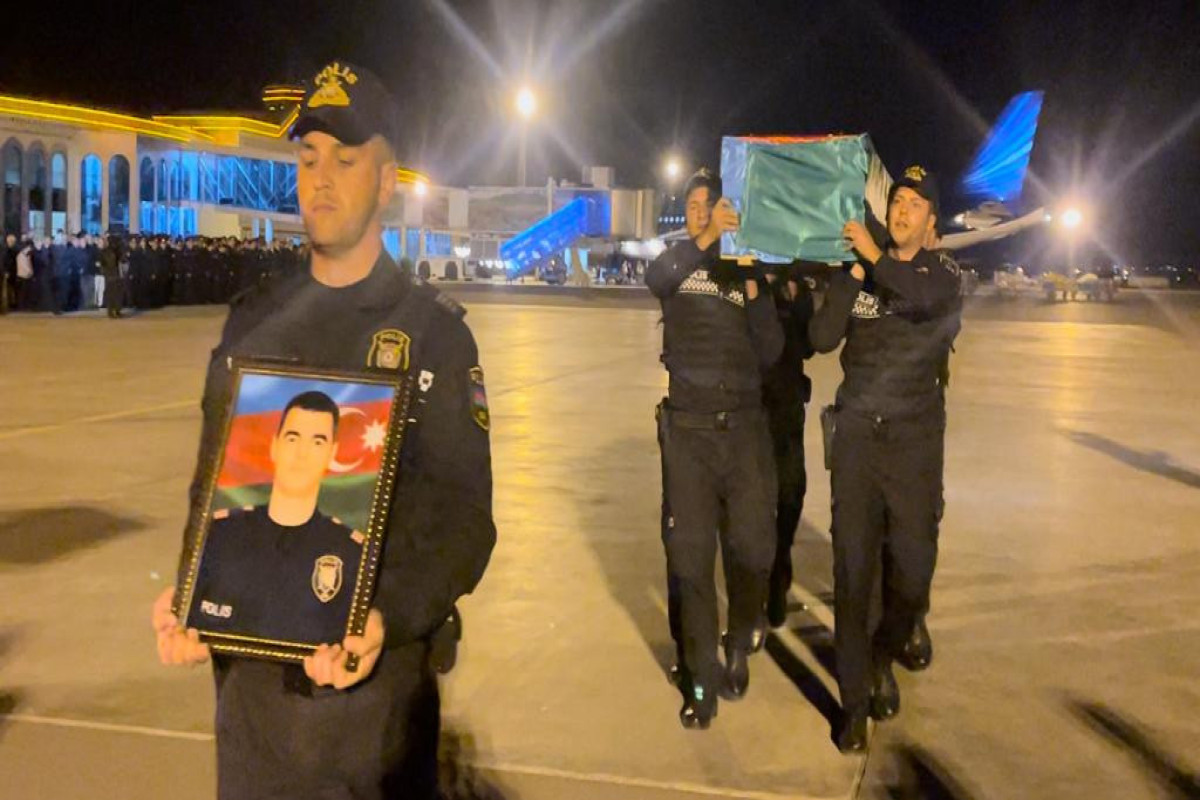 Body of the police sergeant brought to Nakhchivan-<span class="red_color">PHOTO