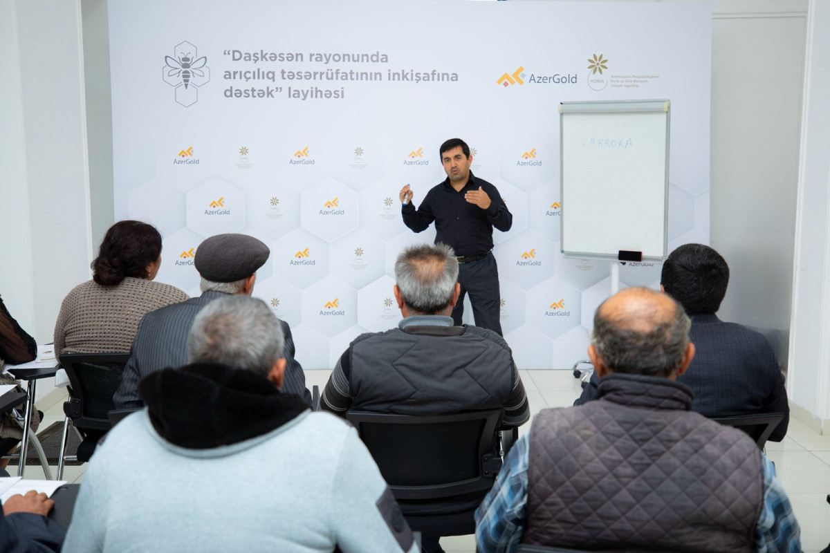 Daşkəsən arıçıları qış mövsümünə hazırlıq təliminə cəlb ediliblər