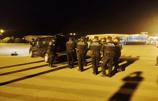 Polis serjantı Ələsgər Əsgərovun cənazəsi Naxçıvana gətirilib - FOTO 