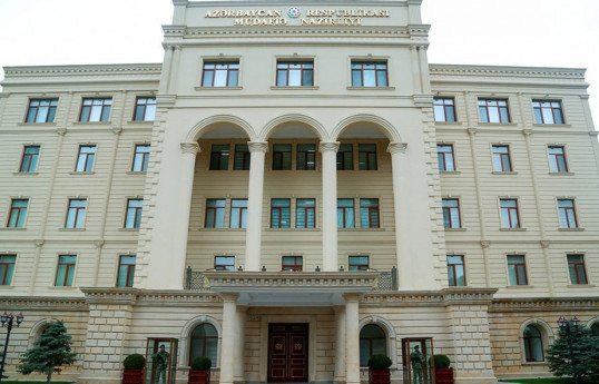 Müdafiə Nazirliyi: Azərbaycan ordusunun təcili yardım maşınına atəş açması barədə məlumatlar yalandır