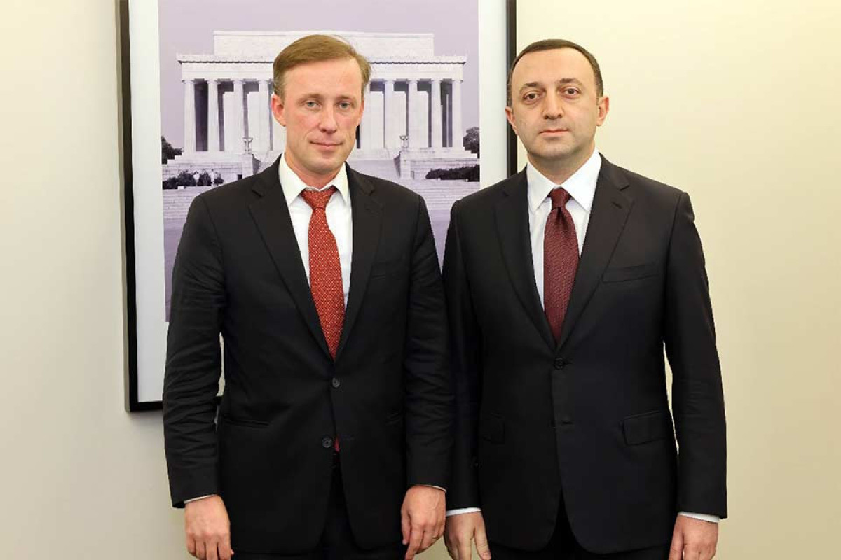 Qaribaşvili ABŞ Prezidentinin müşaviri ilə görüşüb