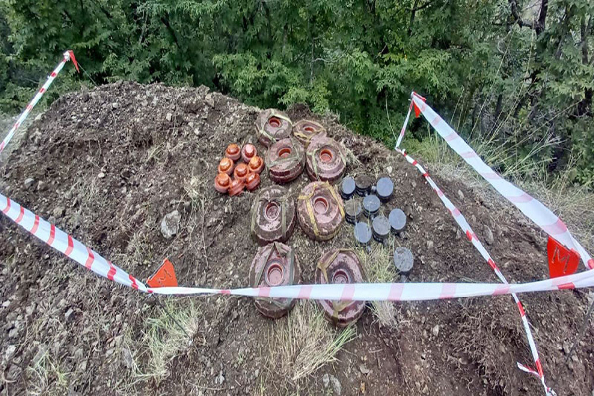 Following anti-terror measures in Garabagh, a large number of mines were neutralized-MoD