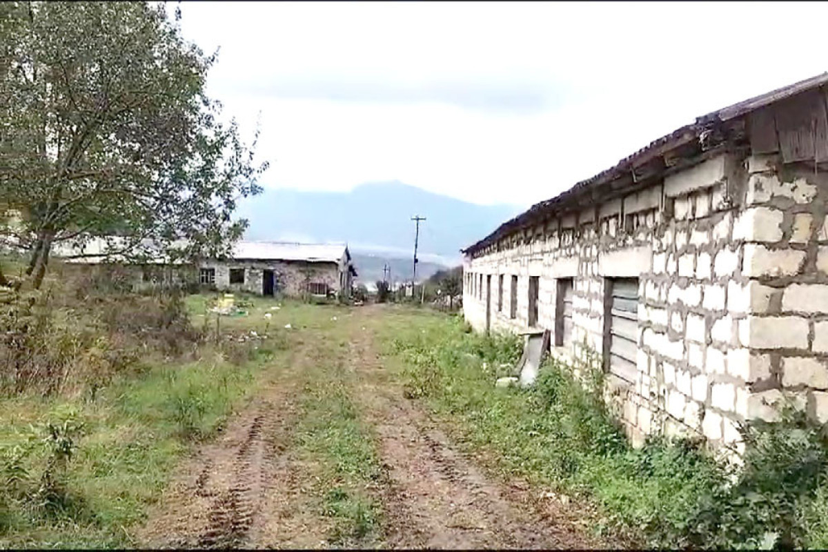 Qozlukörpü yaşayış məntəqəsindəki fermada sursat anbarı aşkarlanıb - VİDEO 