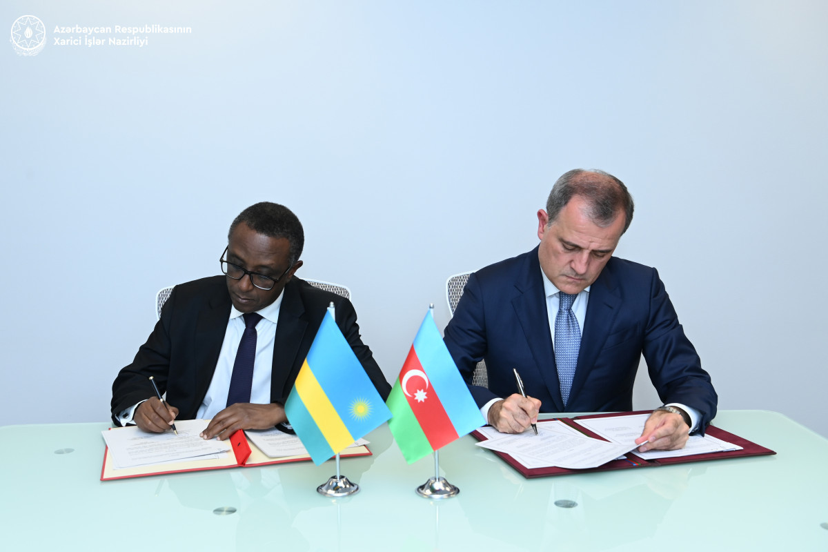 Подписан меморандум о взаимопонимании о политическихм консультациям между Азербайджаном и Руандой-<span class="red_color">ФОТО