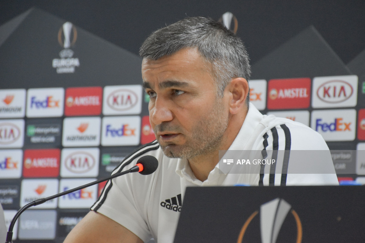 Gurban Gurbanov, the manager of the Qarabag FC