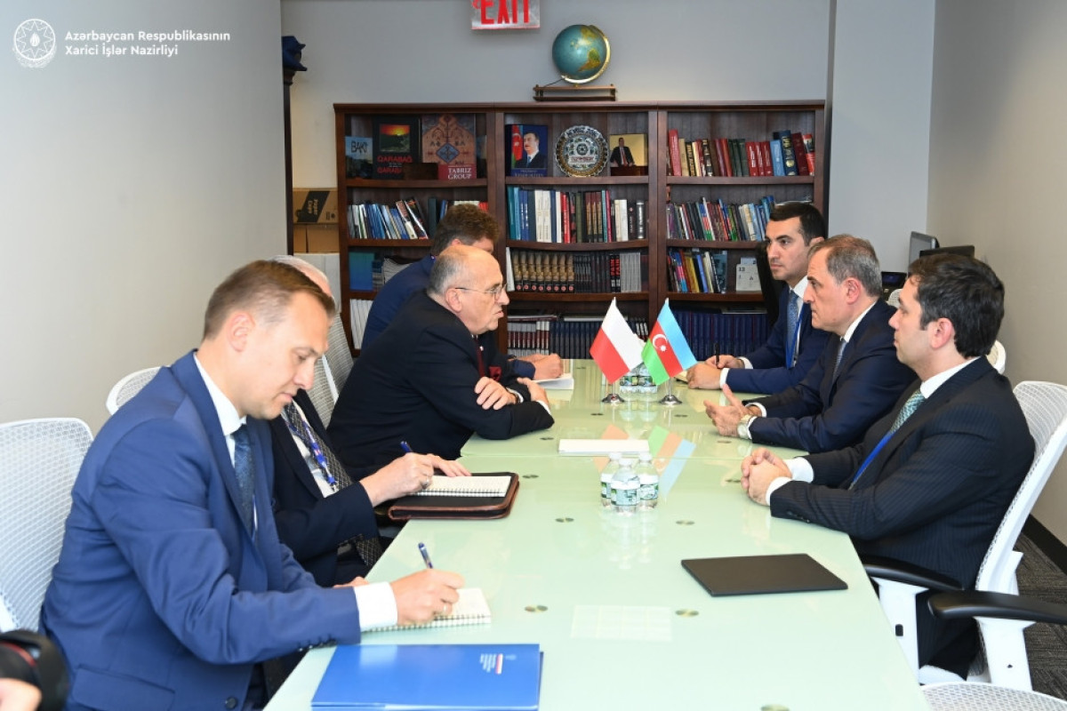 Азербайджан и Польша обсудили вопросы двустороннего сотрудничества и сложившуюся ситуацию в регионе-ФОТО 