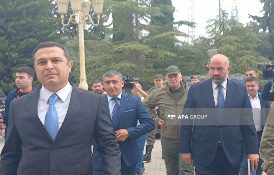 Qarabağın erməni sakinlərinin nümayəndələri Yevlax şəhərinə gəlib - FOTO  - VİDEO  - YENİLƏNİB 