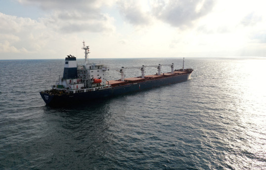 Ship with Ukrainian grain arrives in Türkiye