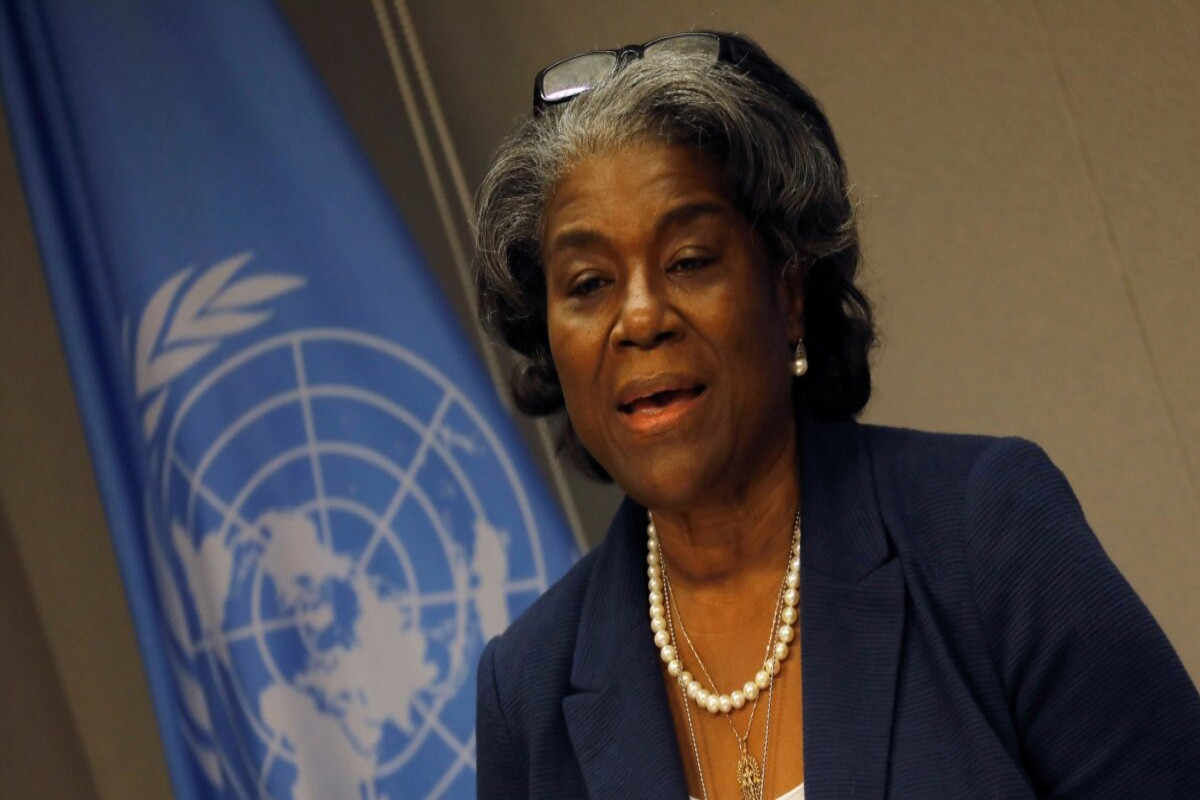 Linda Thomas Greenfield, US Ambassador to the UN