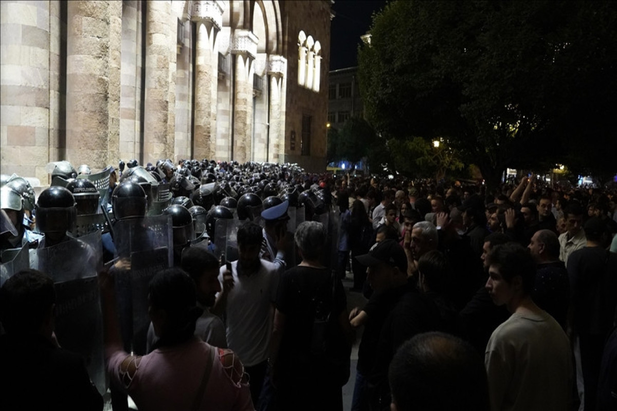 В Ереване задержаны десятки демонстрантов