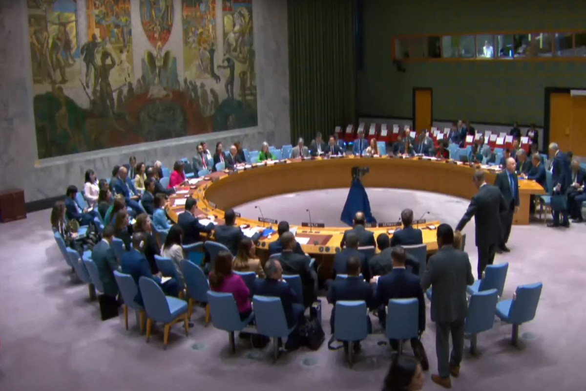 No document adopted in UN Security Council session on Karabakh