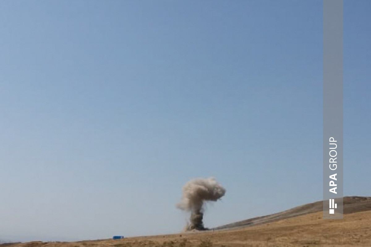 В Шуше  на подконтрольной азербайджанской армии территории  разорвалась мина