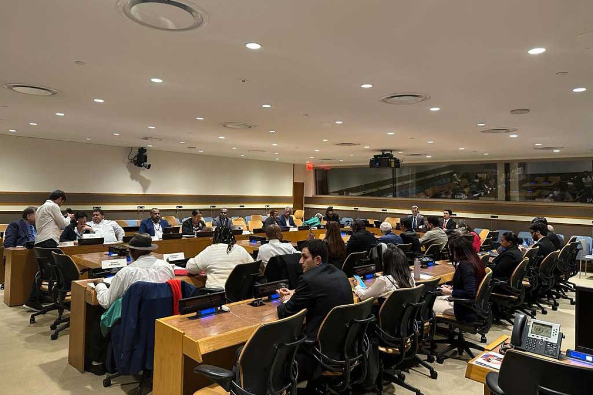 Baku Initiative Group raises issue of neocolonialism at UN, statement was adopted-UPDATED -PHOTO -VIDEO 