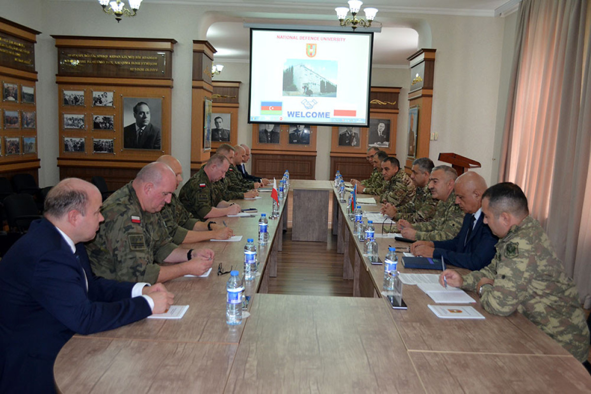 National Defense University held a meeting with the Polish delegation — MoD