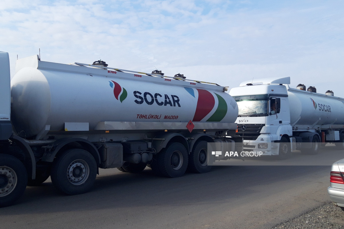 Из Агдама в Ханкенди отправлено бензовозами SOCAR 64 тонны топлива -ФОТО-ВИДЕО-ОБНОВЛЕНО 