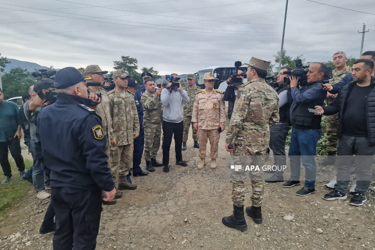 Foreign military attachés in Shusha viewed areas liberated during anti-terrorist measures-PHOTO -UPDATED 