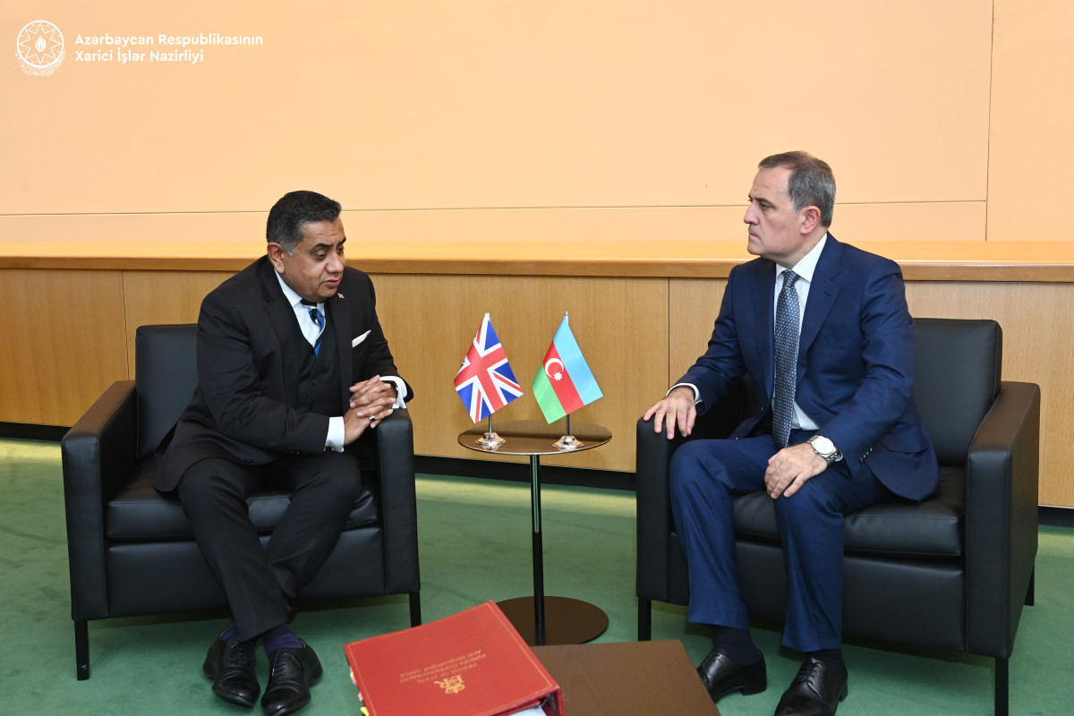 Azerbaijani Foreign Minister met with Minister of State of UK