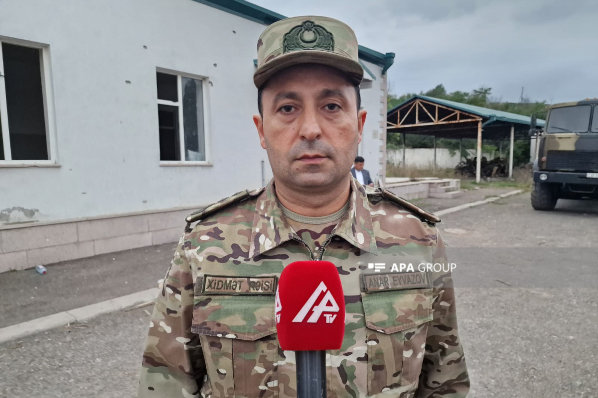 Anar Eyvazov, head of the press service of the Ministry of Defense