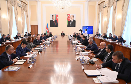 Nazirlər Kabinetində gələn il üzrə dövlət büdcəsi və icmal büdcənin layihələri müzakirə olunub
