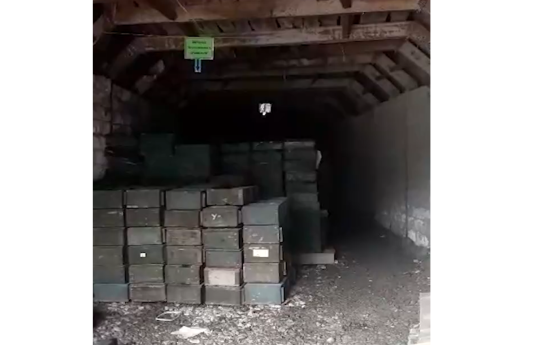 Ammunition depot found in Heyvali village of Azerbaijan's Kalbajar-VIDEO 
