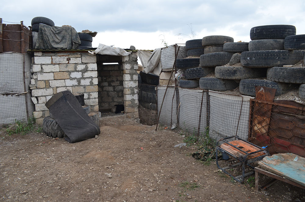 Xocavənd rayonunun Qarakənd yaşayış məntəqəsi yaxınlığında tərk edilmiş döyüş mövqeyi aşkar edilib - VİDEO 