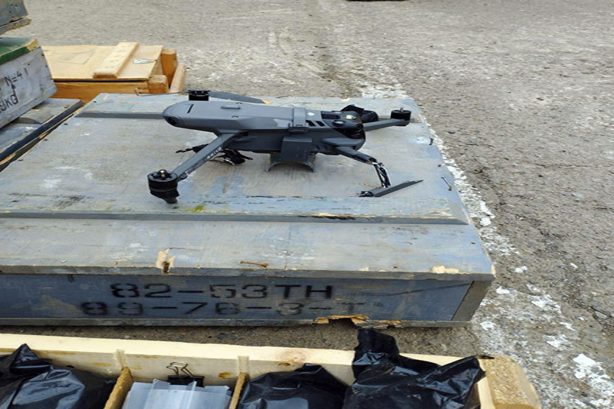 Azerbaijan MoD: Quadrocopter of Armenian armed forces formations was detected