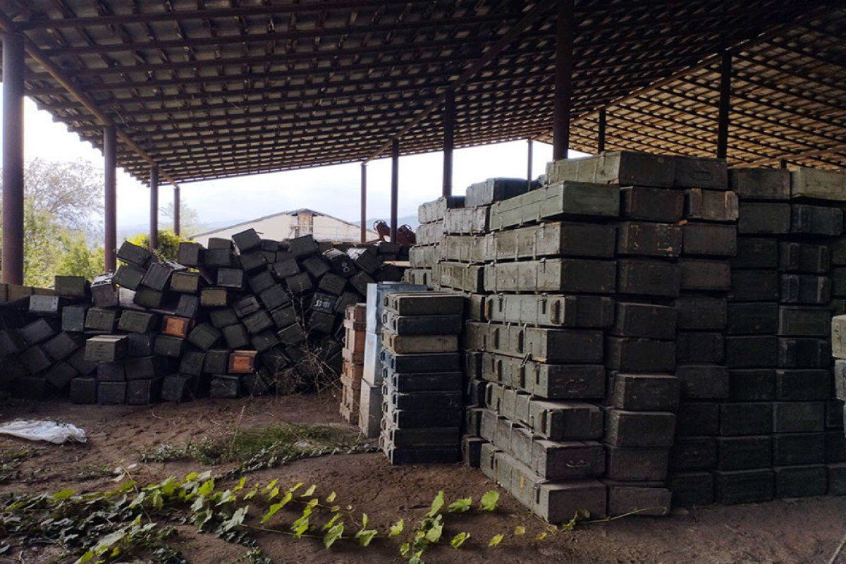 В Карабахском регионе продолжается процесс конфискации оружия и боеприпасов - ФОТО - ВИДЕО 