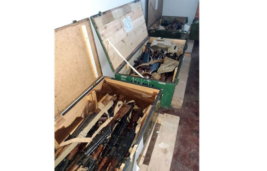 Ammunition found in territory of company illegally operated in Azerbaijan's Kalbajar-PHOTO -VIDEO 