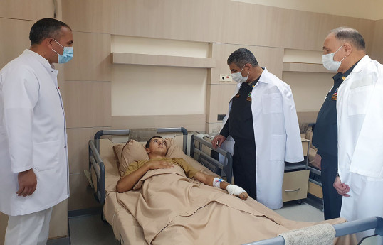 Leadership of the Defense Ministry visited military hospital