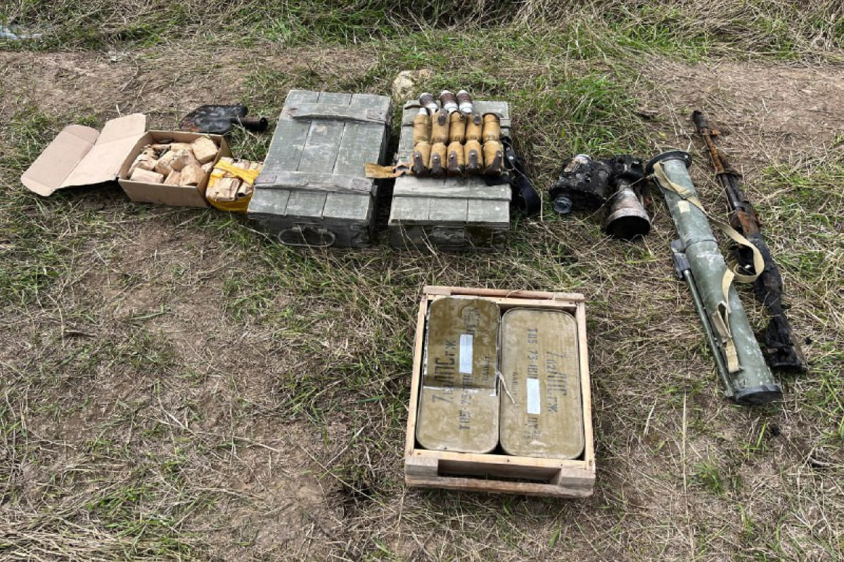 Azerbaijan Army Units seized various military equipment, weapons and ammunition in the Aghdam region-<span class="red_color">PHOTO