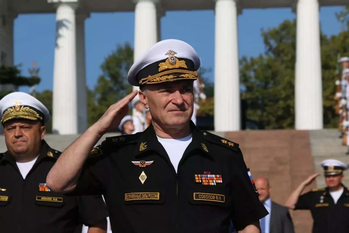 Viktor Sokolov, commander of the Russian Black Sea Fleet