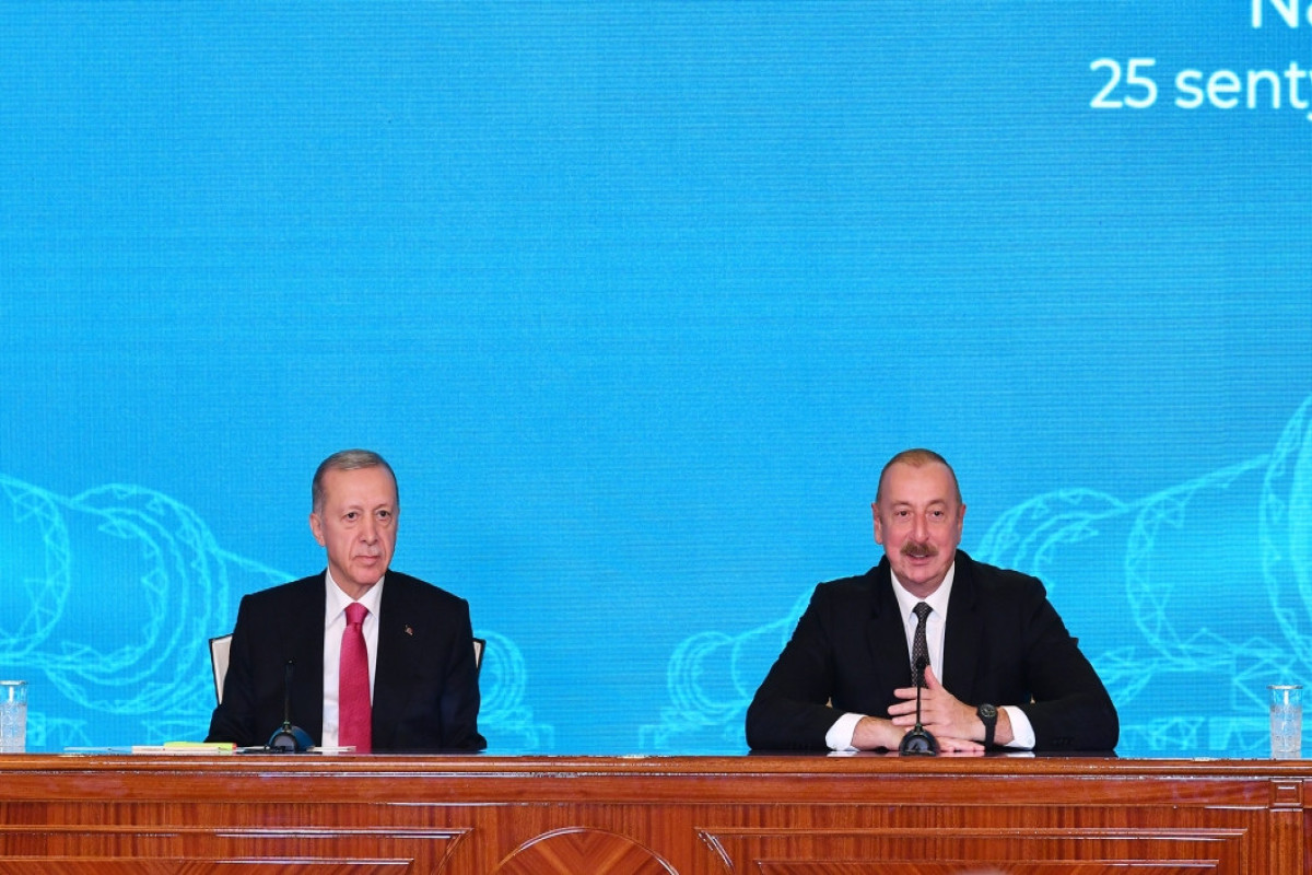 Azerbaijani and Turkish Presidents made press statements-<span class="red_color">VIDEO-<span class="red_color">UPDATED-1