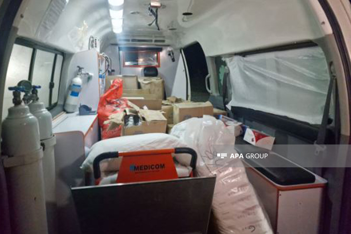Baku sends medical supplies to assist the injured in the explosion at the Khankendi gas station-PHOTO -VIDEO -UPDATED 